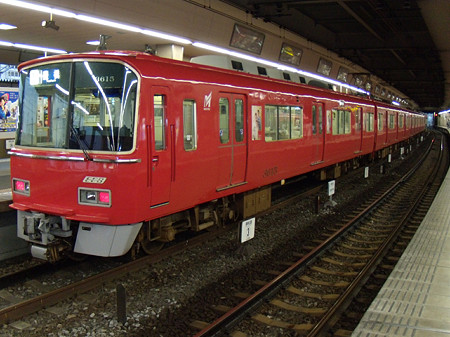 ダイヤ乱れによる3番線当駅始発の快急豊橋行き