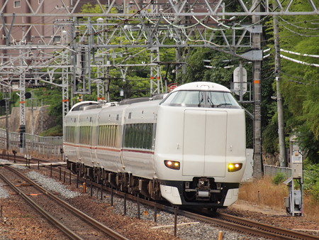 287系回送 東海道本線山崎駅
