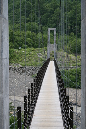 出合の吊り橋(2)