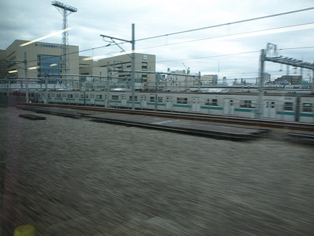 湘南新宿ライン車窓（大崎手前）