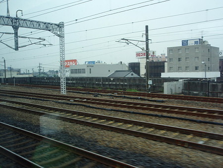 新幹線からの車窓