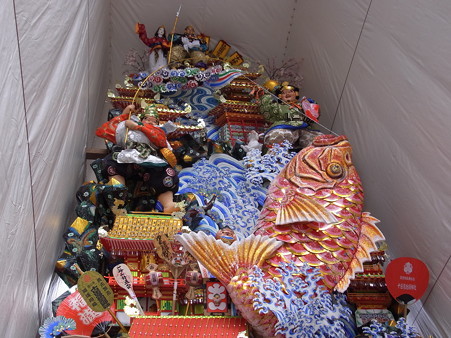 07 博多祇園山笠 飾り山 千代流 2012年 大当十日恵比須(おおあたりとおかえべす)写真画像6