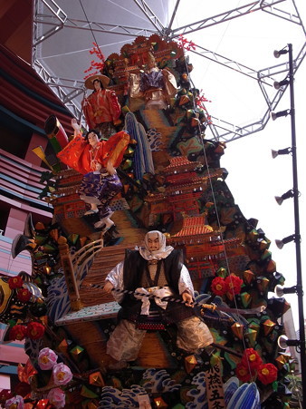 17 博多祇園山笠 飾り山 キャナルシティ博多 飛燕五条橋(ひえんごじょうばし)2012年 写真画像4