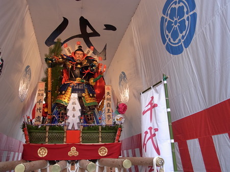 32 博多祇園山笠 千代流 舁き山 織田信長 天翔覇王夢(あまかけるはおうのゆめ)2012年 写真画像7