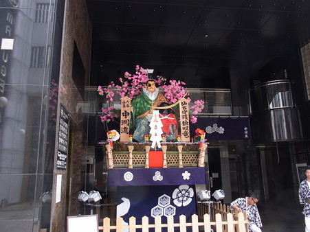 38 博多祇園山笠 中洲流 舁き山 仙台守護独眼竜(せんだいしゅごどくがんりゅう)2012年 写真画像7