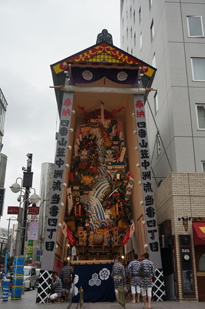 04 2014年 博多祇園山笠 飾り山笠 賤ヶ岳之戦壽 中洲流 (4)