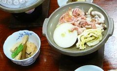 タケノコ煮付け 豚肉の