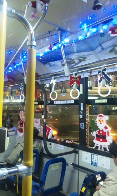 横浜市営バス クリスマス仕 写真共有サイト フォト蔵