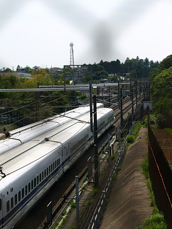 300系と700系(新横浜→小田原間)