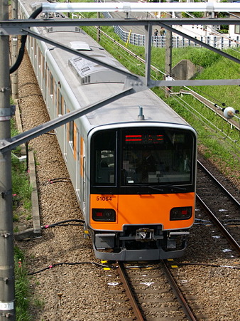 東武50000系(つくし野駅付近)3