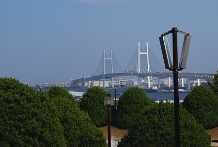 ベイブリッジのみえる風景・・