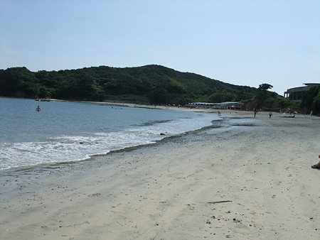 穴場な海水浴場
