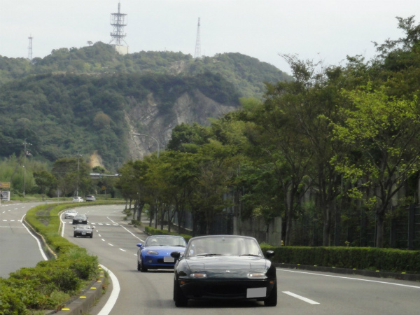 車間距離が比較的広めの四国ミーティング？
